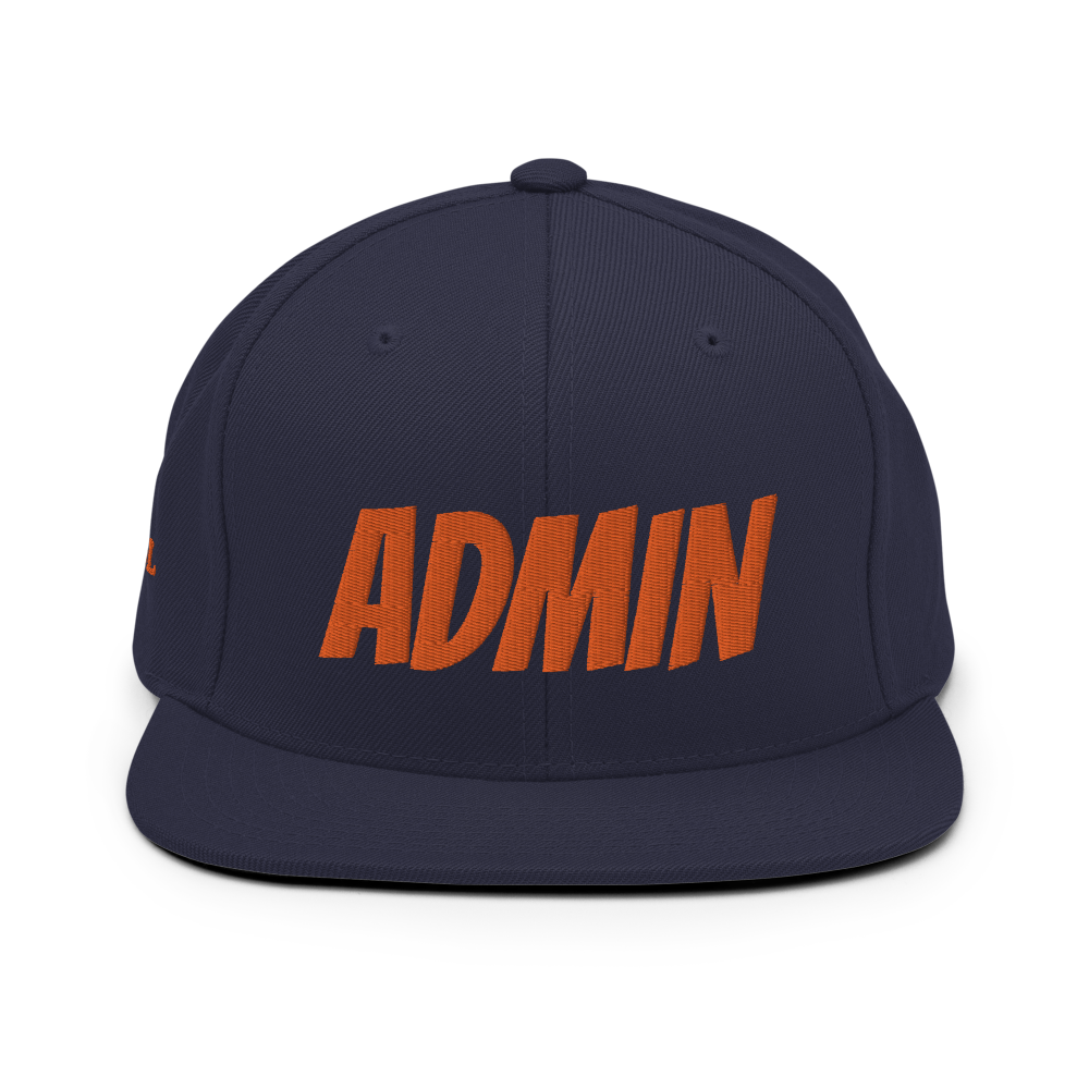 ADMIN BANGER Snapback Hat