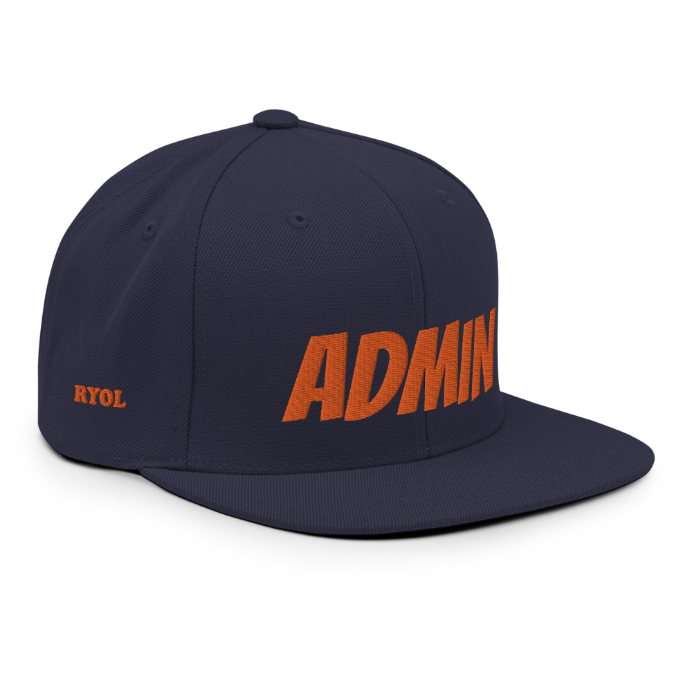 ADMIN BANGER Snapback Hat