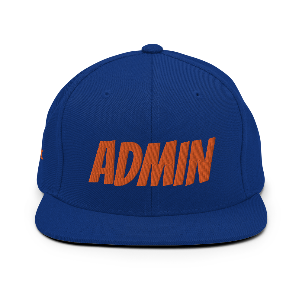 ADMIN BANGER Snapback Hat