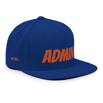 ADMIN BANGER Snapback Hat