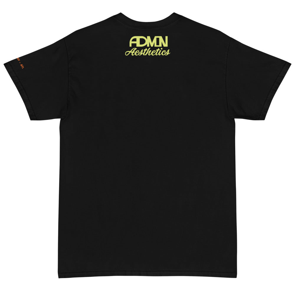 ADMIN Bear Facts Black/Yllw Short Sleeve T-Shirt
