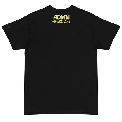 ADMIN Bear Facts Black/Yllw Short Sleeve T-Shirt