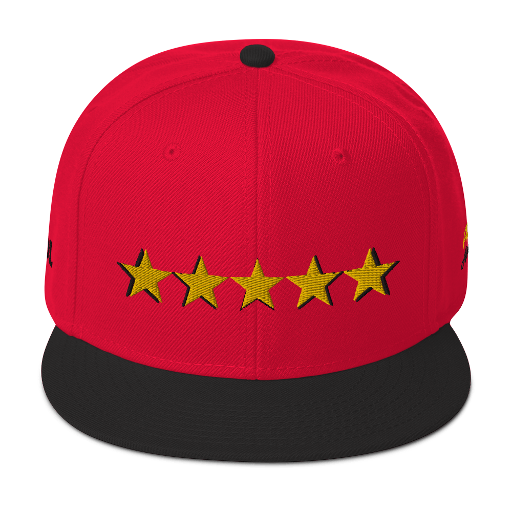 ADMIN REACH FOR THE 5 STARS Snapback Hat